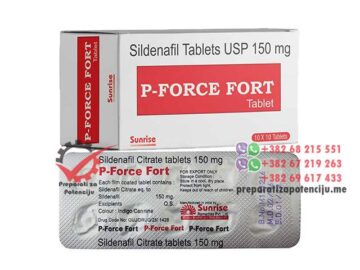 P-Force Fort 150mg Sildenafil Tablete
